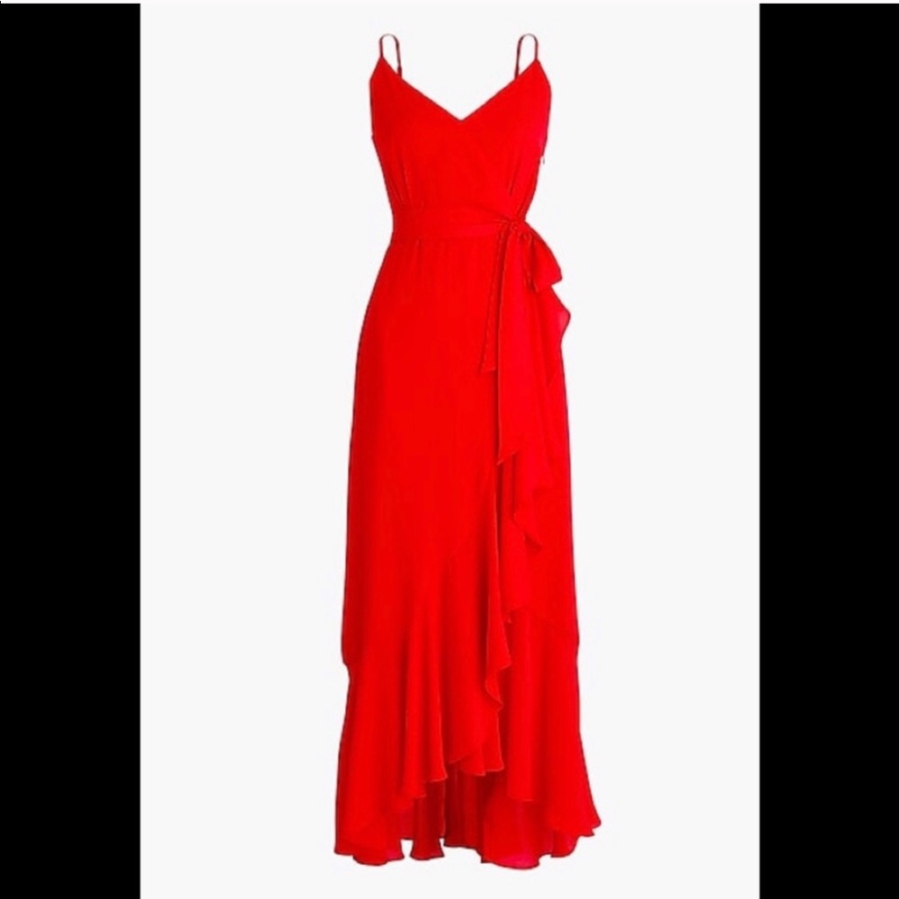 J. Crew Red Dress